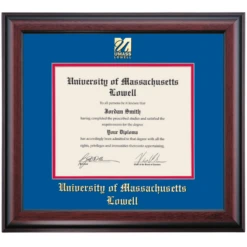 Massachusetts Lowell Traditional Diploma Frame
