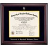 Maryland Baltimore County Traditional Diploma Frame