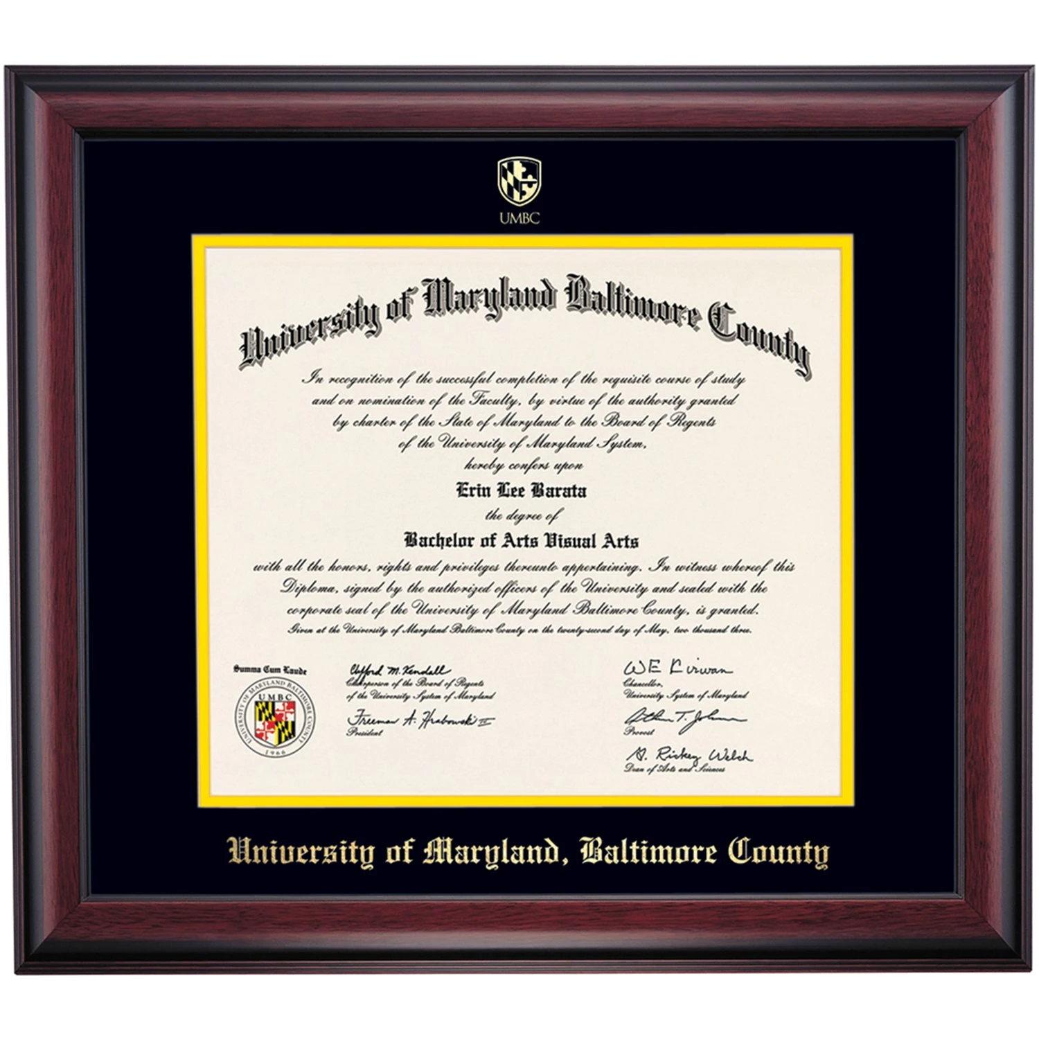 Maryland Baltimore County Traditional Diploma Frame Maryland Baltimore County Traditional Diploma Frame -Best Homeware Shop DSSHETC8BYUMB
