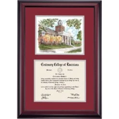 Centenary Louisiana Premier Magale Library Diploma Frame -Best Homeware Shop DSSHEWCCOPC4MECLW