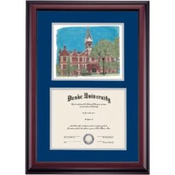 Drake Premier Old Main Diploma Frame -Best Homeware Shop DSSHEWDRKPC4NEDOW