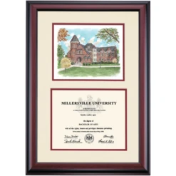 Millersville Premier Biemesderfer Center Diploma Frame 2 Millersville Premier Biemesderfer Center Diploma Frame -Best Homeware Shop DSSHEWMLRPC4MBWM