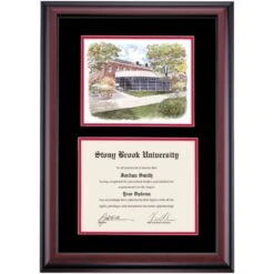 Stony Brook Premier Student Activities Center Diploma Frame -Best Homeware Shop DSSHEWSYSPC3BCSBW