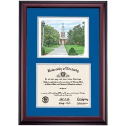 Kentucky Premier Memorial Hall Diploma Frame -Best Homeware Shop DSSHEWUKYPC4REKMW