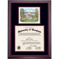 Maryland Premier McKeldin Mall Diploma Frame -Best Homeware Shop DSSHEWUMDPCQBCWMC