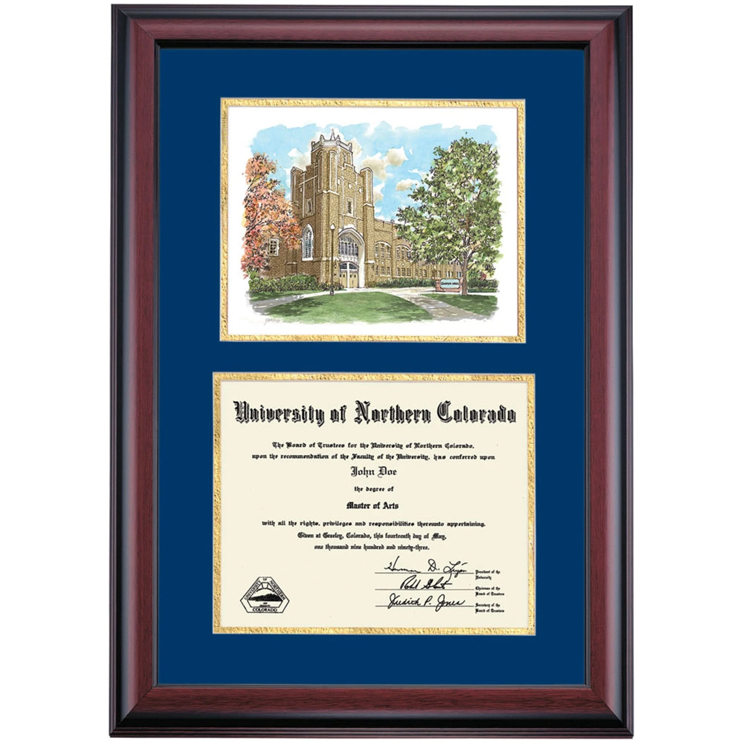Northern Colorado Premier Gunter Hall Diploma Frame Northern Colorado Premier Gunter Hall Diploma Frame -Best Homeware Shop DSSHEWUNCPC3NGGHC