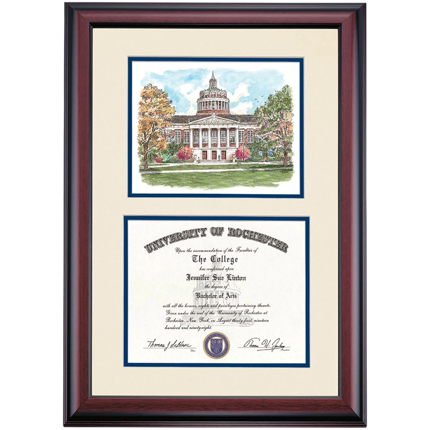 Rochester Premier Rush Rhees Library Diploma Frame Rochester Premier Rush Rhees Library Diploma Frame -Best Homeware Shop DSSHEWUROPC4NRRW
