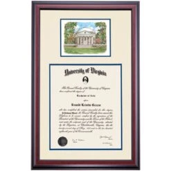 Virginia Premier The Rotunda Diploma Frame 2 Virginia Premier The Rotunda Diploma Frame -Best Homeware Shop DSSHEWUVAPCVNVRW