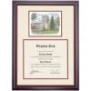 Virginia Tech Premier Burruss Hall Diploma Frame