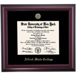 Alfred State Traditional Diploma Frame