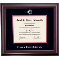 Franklin Pierce School Color Traditional Diploma Frame