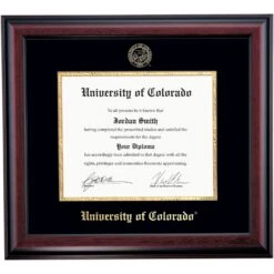 Colorado School Color Traditional Diploma Frame
