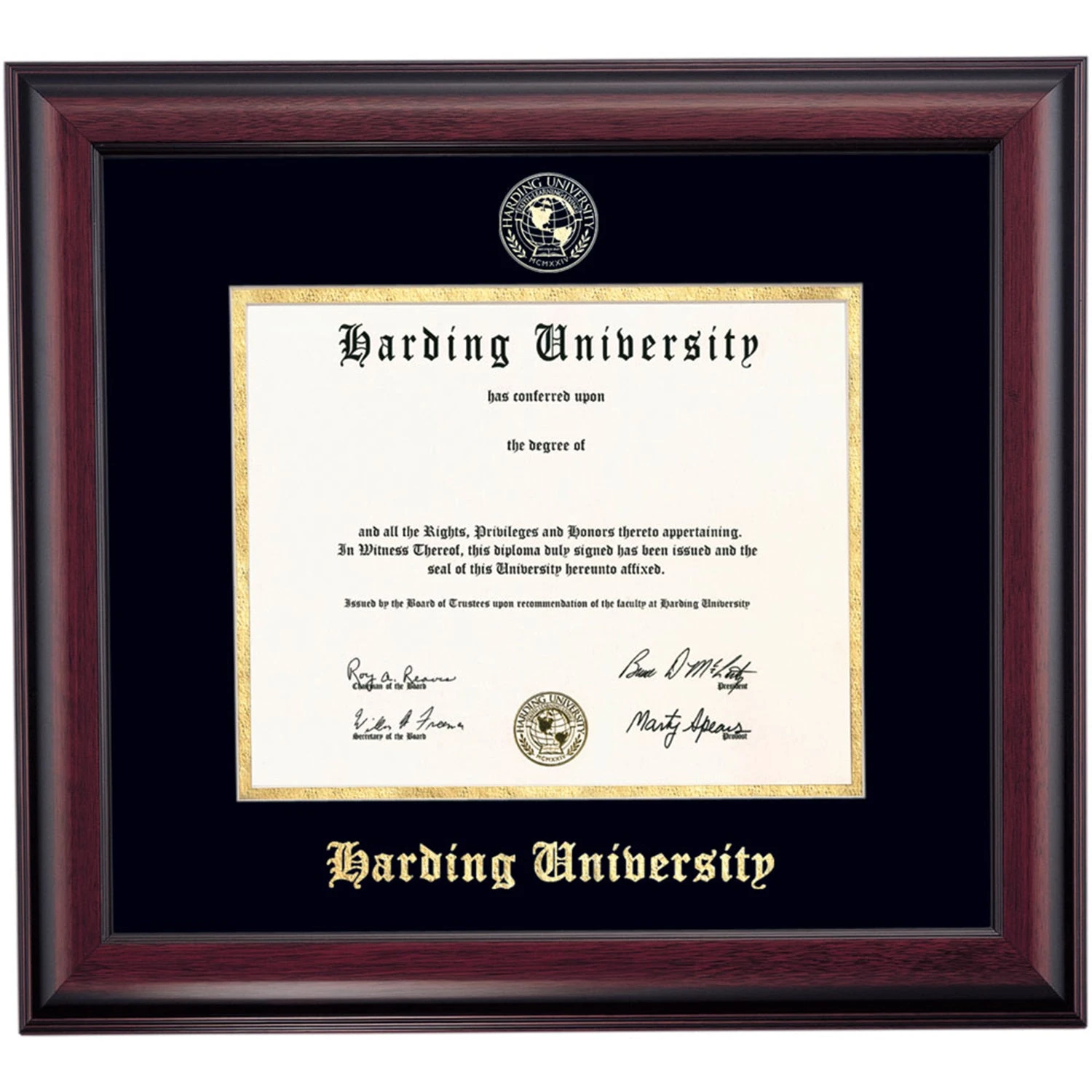 Harding School Color Traditional Diploma Frame Harding School Color Traditional Diploma Frame -Best Homeware Shop DS SHE T C4 BG HUA