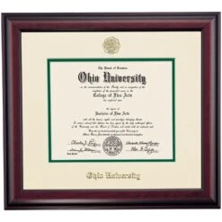 Ohio Traditional For Associates Degree Diploma Frame