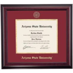 Arizona State School Color Traditional Diploma Frame