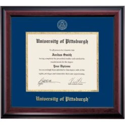 Pittsburgh School Color Traditional Diploma Frame