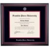 Franklin Pierce School Color Traditional For Doctoral Degree Diploma Frame