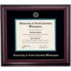North Carolina Wilmington School Color Traditional Diploma Frame