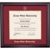 Texas State School Color Traditional Diploma Frame