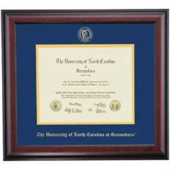 North Carolina-Greensboro School Color Traditional For Graduate Degree Diploma Frame