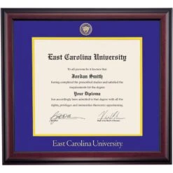 East Carolina School Color Traditional Diploma Frame