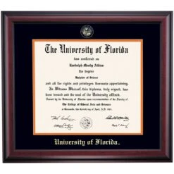 Florida Traditional Diploma Frame