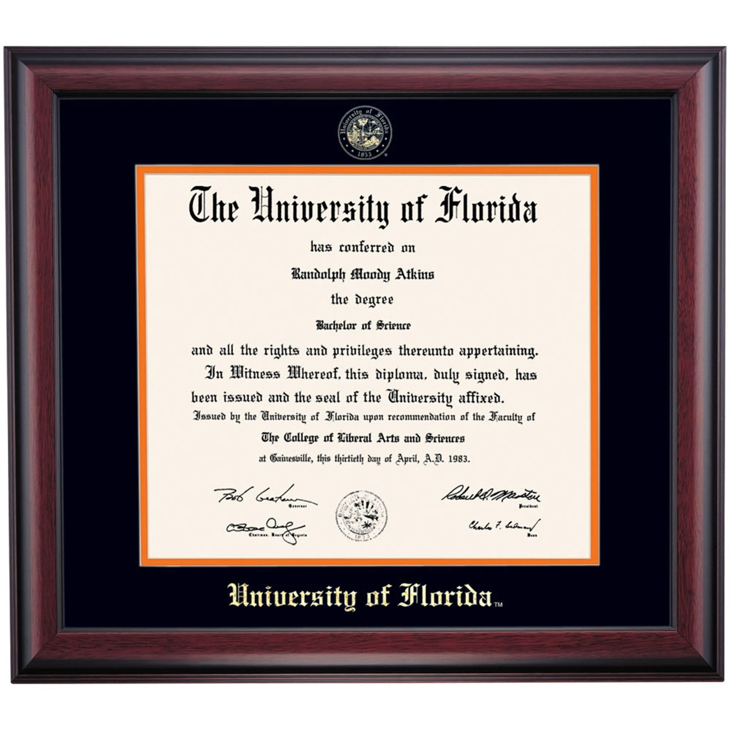 Florida Traditional Diploma Frame Florida Traditional Diploma Frame -Best Homeware Shop DS SHE T C8 BO UFL