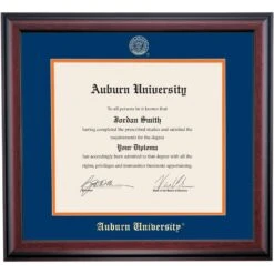 Auburn School Color Traditional Diploma Frame