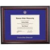 Kansas State School Color Traditional For Veterinary Degree Diploma Frame