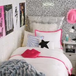 Opal Tufted Metallic Cushioned Headboard -Best Homeware Shop DiscoCowgirl 063