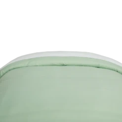 Samantha Tie Knot Duvet Cover And Sham Set -Best Homeware Shop Duvet MicrofiberTieKnot TXL Sage VIS 0032