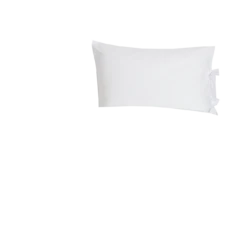 Samantha Tie Knot Duvet Cover And Sham Set -Best Homeware Shop Duvet MicrofiberTieKnot TXL White VIS 0032SHAM