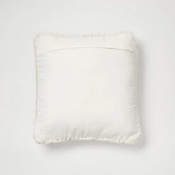 Emme Chunky Knit Square Pillow Cover -Best Homeware Shop Emily Chunky Knit Pillow White 006 17a73daf b16b 4973 a016 218df14eb0e1