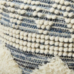 Handmade Fringe Textured Pouf -Best Homeware Shop Fringe Textured Pouf 009