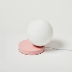 Mila Globe Accent Lamp 5 Mila Globe Accent Lamp -Best Homeware Shop Globe Lamp Pink 006