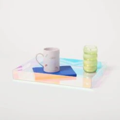 Iridescent Acrylic Tray