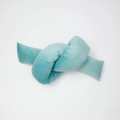 Zoe Knot Shaped Pillow -Best Homeware Shop Knot Shaped Pillow Teal 004