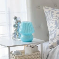 Mushroom Lamp -Best Homeware Shop Lighting MushroomLampBlue