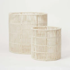 Macrame Nested Basket Set