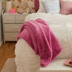 Apparis Luxe Faux Fur Throw Blanket -Best Homeware Shop Maximalist 051