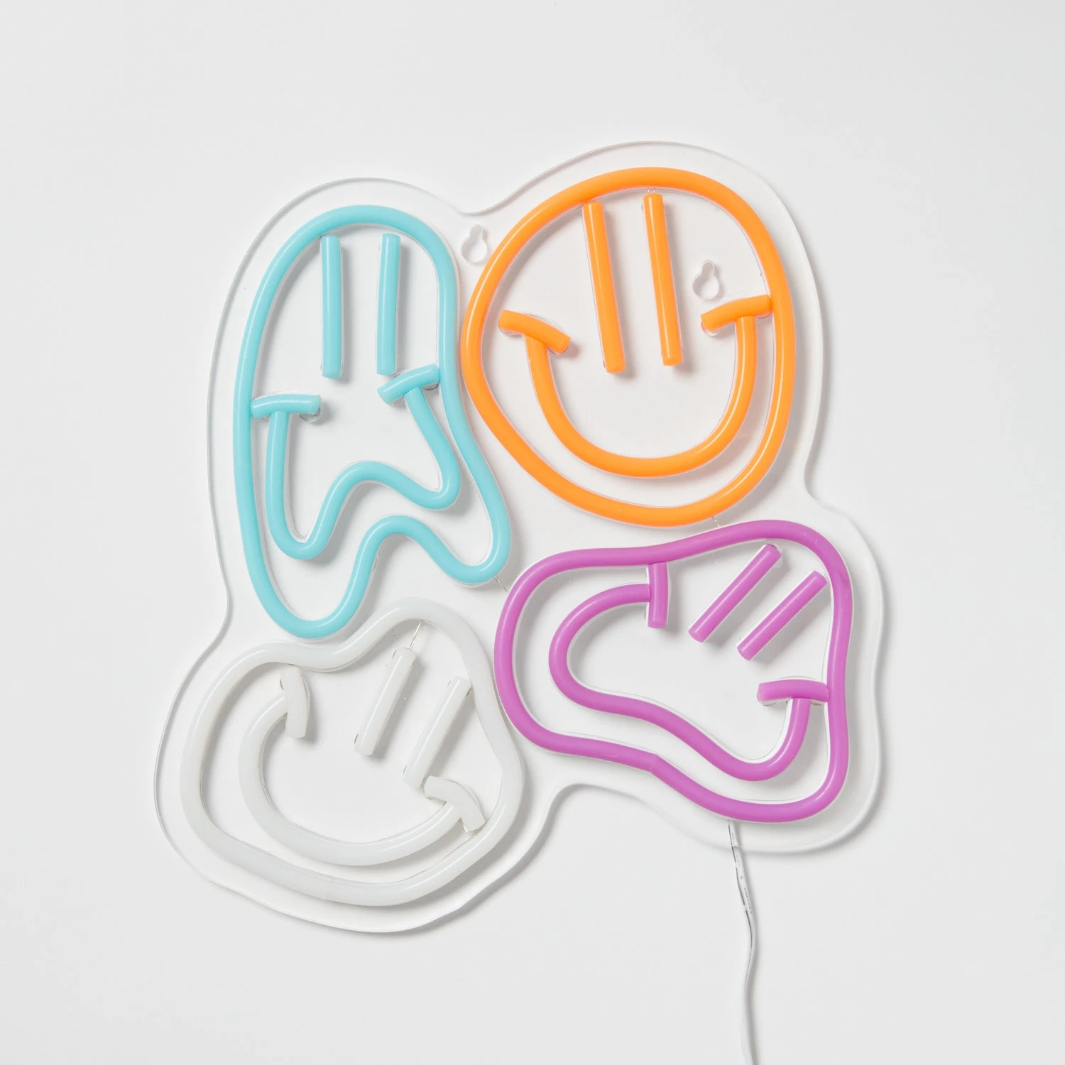 Distorted Smiley Faces Neon Sign Distorted Smiley Faces Neon Sign -Best Homeware Shop Neon DistortedSmiley 010