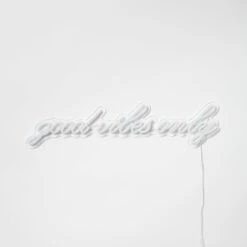 Good Vibes Only Neon Sign -Best Homeware Shop Neon GoodVibes Pink 012