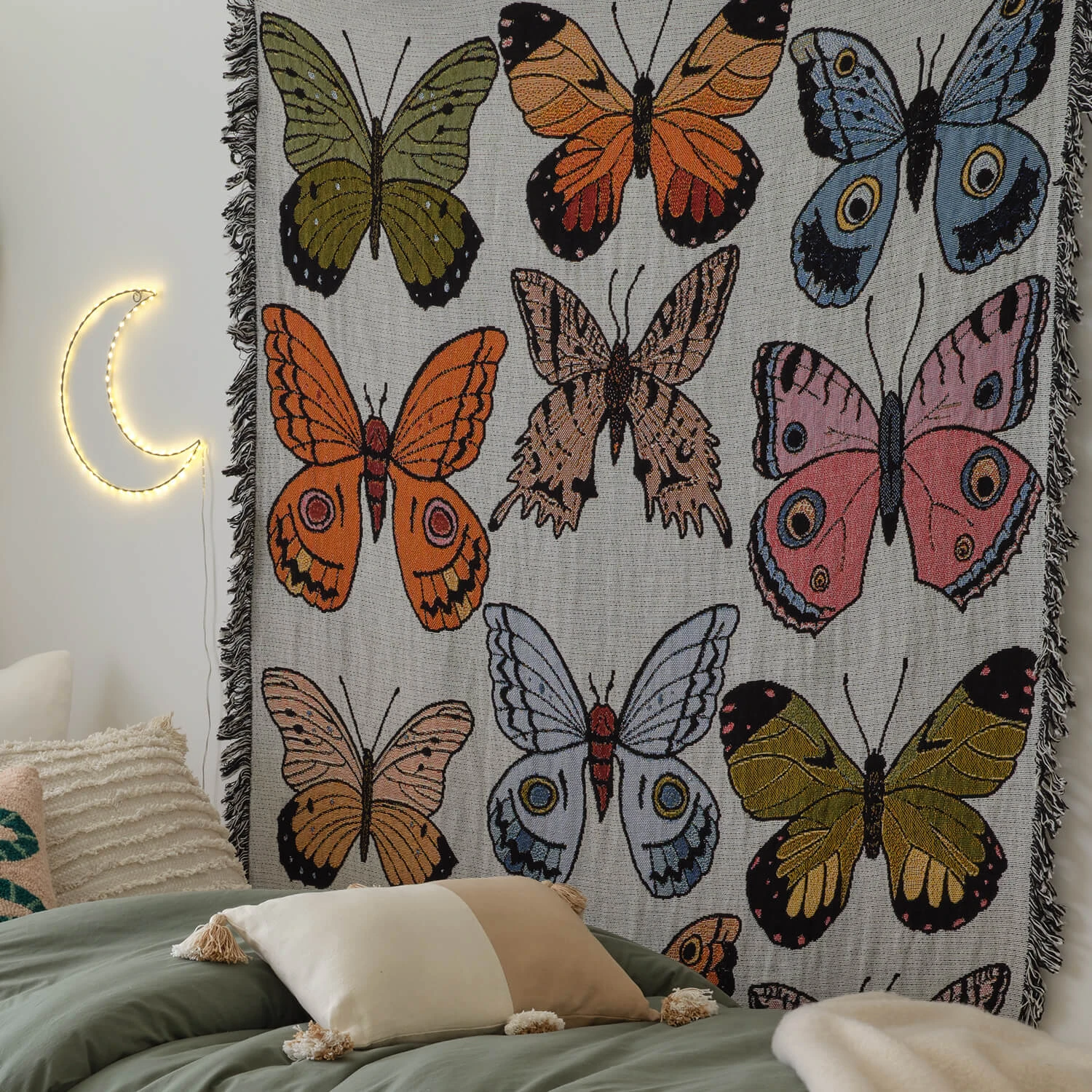 Flutter Woven Throw Blanket Flutter Woven Throw Blanket -Best Homeware Shop OrganicPlant 0014 FlutterWovenThrowBlanket