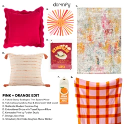 Strawberry Shortcake Gingham Throw Blanket -Best Homeware Shop PDPMoodboardAltImages 32f29623 1a40 4b7e a66d fb3a5dd5b2e0