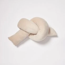 Zoe Knot Shaped Pillow -Best Homeware Shop Pillow TieKnot Natural 002
