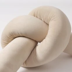 Zoe Knot Shaped Pillow -Best Homeware Shop Pillow TieKnot Natural 003