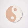 Yin Yang Circle Seat Cushion