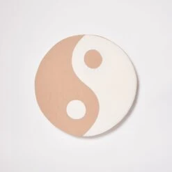 Yin Yang Circle Seat Cushion