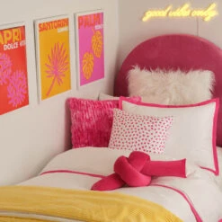 Zoe Knot Shaped Pillow -Best Homeware Shop Pillows ZoeKnotPillowPink 15