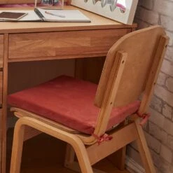 Bridgette Velvet Seat Cushion -Best Homeware Shop Pink 020